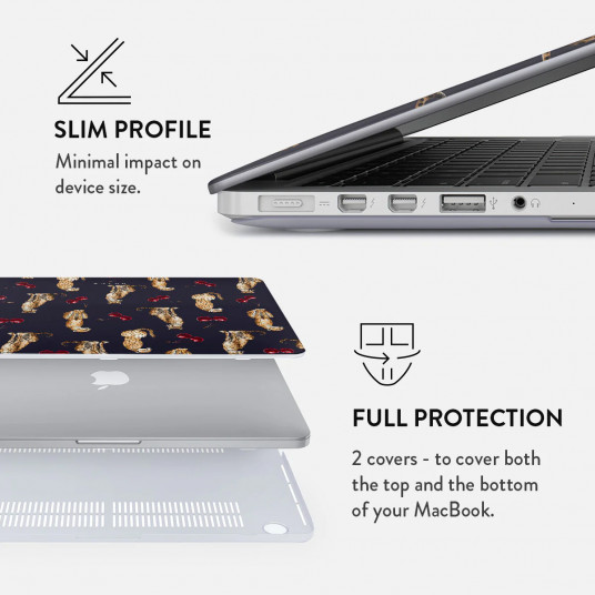 Vāciņš Burga MacBook Air 13.6 [A2681/A3113] Cougar