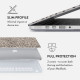 Vāciņš Burga MacBook Air 15 [A2941/A3114] Almond Latte
