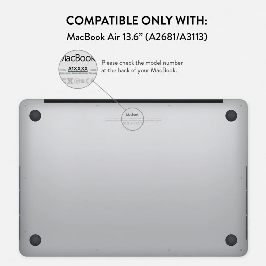Vāciņš Burga MacBook Air 13.6 [A2681/A3113] Emerald Pool