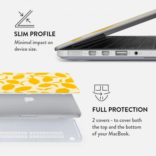 Vāciņš Burga MacBook Air 15 [A2941/A3114] Lemon Tart