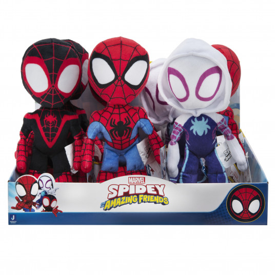 SPIDEY AND HIS AMAZING FRIENDS Maza mīkstā rotaļlieta, 20 cm
