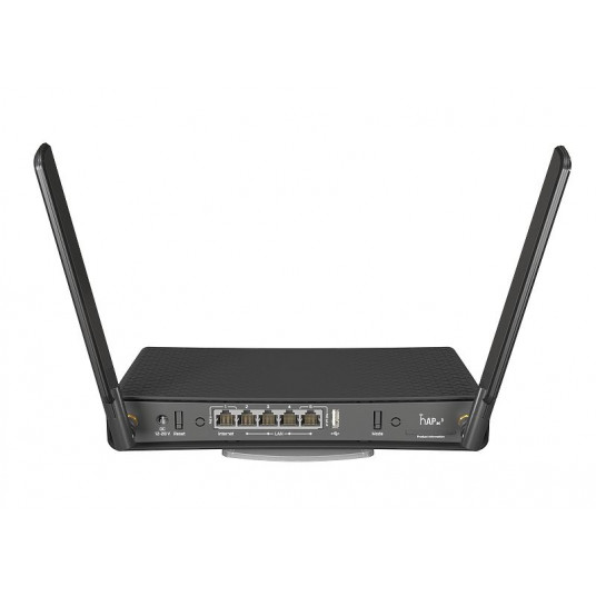 MikroTik Wireless Router HAP AC3 802.11ac, 300+867  Mbit/s, 10/100/1000 Mbit/s, Ethernet LAN (RJ-45) ports 5, Antenna type 2xExternal, 1 × USB-A, 1 x PoE-out 1G