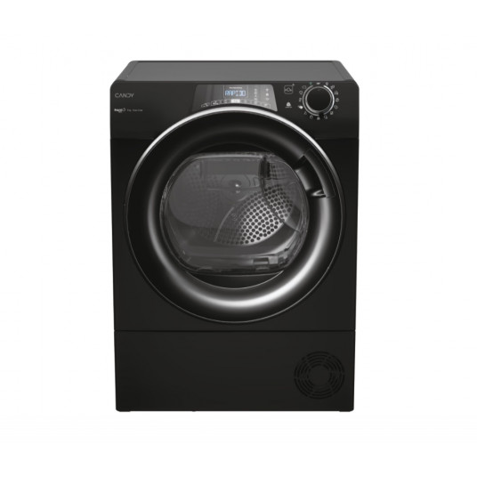 Candy Dryer Machine | RPEH9A2TBCEBX-S | Energy efficiency class A++ | Front loading | 9 kg | Big Digital | Depth 61.1 cm | Black