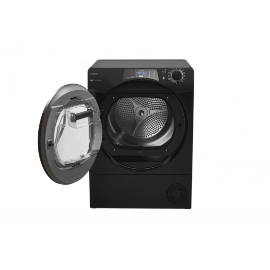 Candy Dryer Machine | RPEH9A2TBCEBX-S | Energy efficiency class A++ | Front loading | 9 kg | Big Digital | Depth 61.1 cm | Black