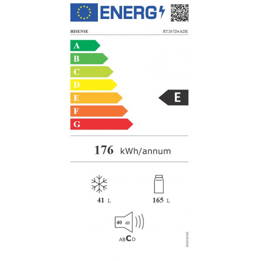 Ledusskapis Hisense RT267D4ADE + papildus atlaide
