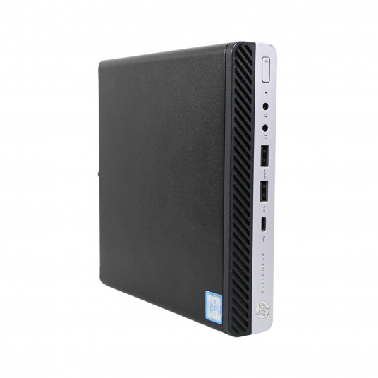 HP EliteDesk 800 G3 Micro Desktop PC i3-6100T / 8GB DDR4 / 256GB SSD / Windows 11 Pro / Refurbished