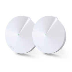 TP-LINK AC1300 Whole Home Mesh Wi-Fi System Deco M5 (2-pack) 802.11ac, 867+400 Mbit/s, 10/100/1000 Mbit/s, Ethernet LAN (RJ-45) ports 2, Mesh Support Yes, MU-MiMO Yes, Antenna type 4xInternal per Deco uni