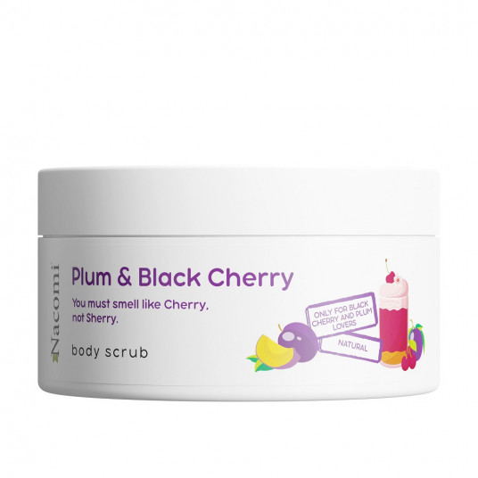 NACOMI_Body Scrub peeling do ciała Plum &amp; Black Cherry 100ml