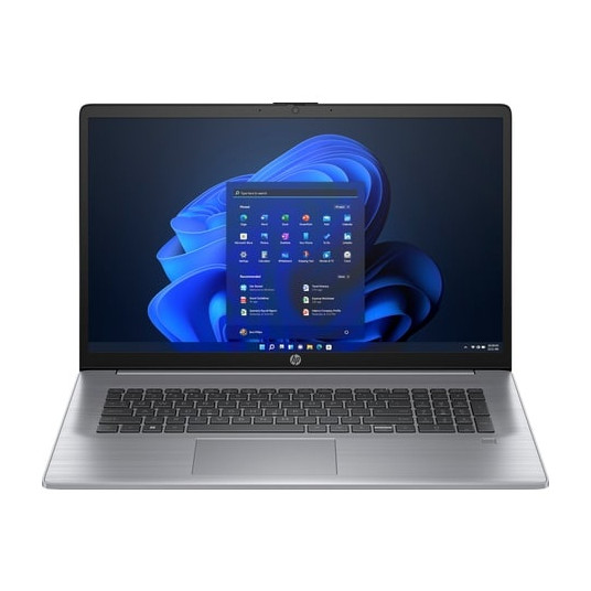 Klēpjdators HP 470 G10, 17.3 FHD, Intel Core i5, RAM 16GB, 512GB SSD, Intel Iris Xe Graphics, Windows 11 Pro, Silver 85A90EA