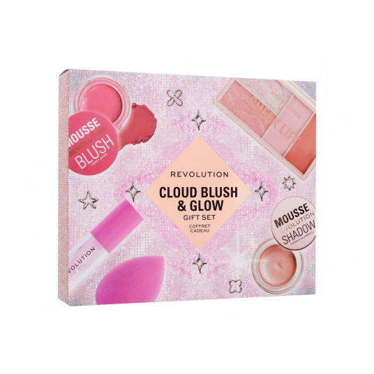 Eye Shadow Makeup Revolution London Cloud Blush & Glow Gift Set, 4g