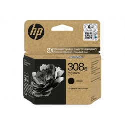 HP 308e EvoMore -mustekasetti, musta