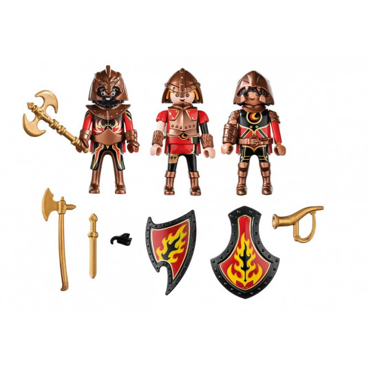 Romāns The Three Burnham Warriors 70672