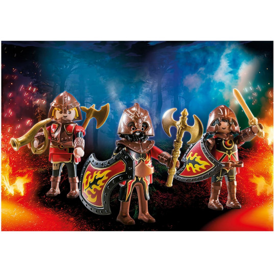 Romāns The Three Burnham Warriors 70672