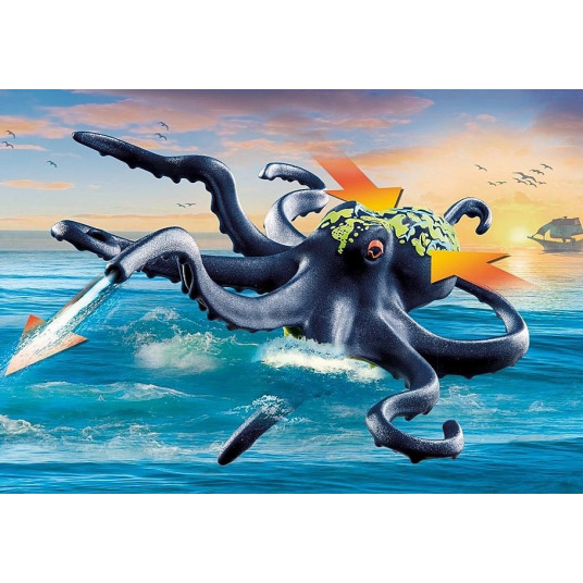 Zestaw z figurkami Pirates 71419 Walka z gigantyczną ośmiornica