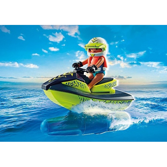 Figūru komplekts Action Heroes 71464 Fireboat ar ūdens skrejriteni