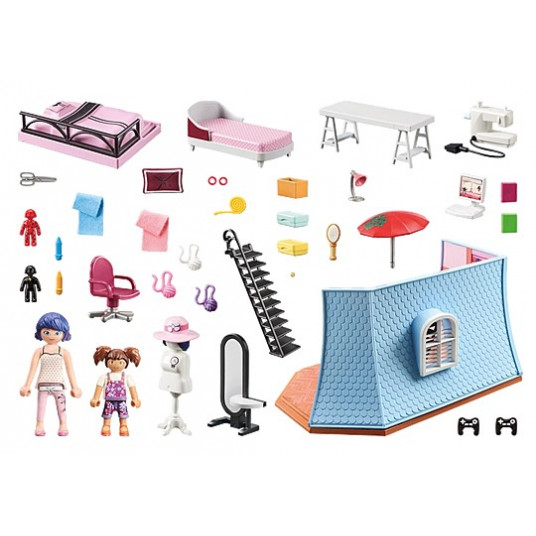 Figūru komplekts Miraculous 71334 Marinettes Loft