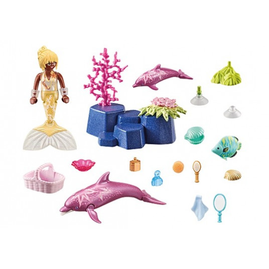 Figūru komplekts Princess Magic 71501 Nāra ar delfīniem