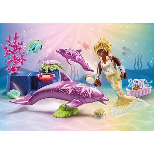 Figūru komplekts Princess Magic 71501 Nāra ar delfīniem