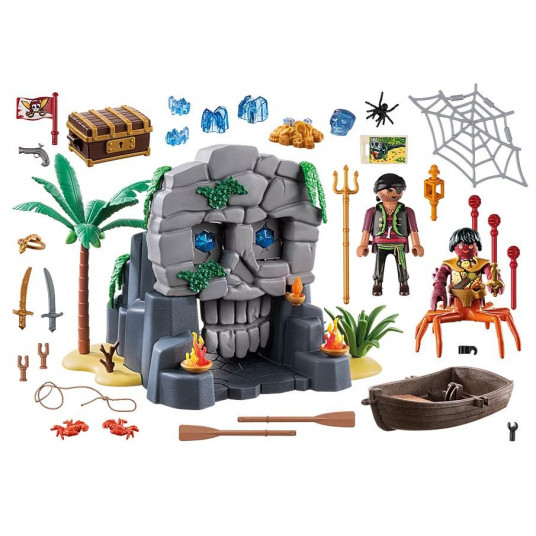 Pirāti 71531 Corpse Skull Island figūru komplekts