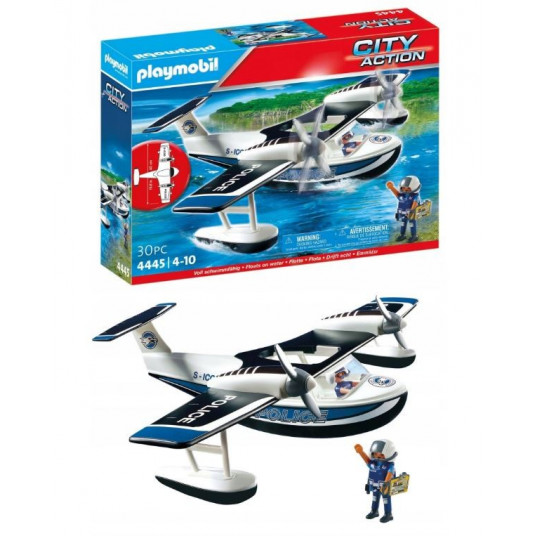 Figures set City Action 4445 Police Seaplane