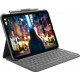 "Logitech Slim Folio Bluetooth Tastatur und Schutzhülle iPad 10. Generation grey QWERTZ DE"