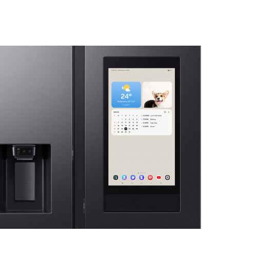 Ledusskapis Samsung RS90F66BEFEO