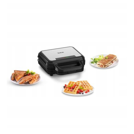 Sviestmaižu cepeškrāsns - vafeļu cepeškrāsns (3in1) Tefal SW383D10