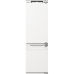 Gorenje Refrigerator | NRKI517E42 | Energy efficiency class E | Built-in | Combi | Height 177.2 cm | No Frost system | Fridge net capacity 176 L | Freezer net capacity 76 L | Display | 35 dB | White