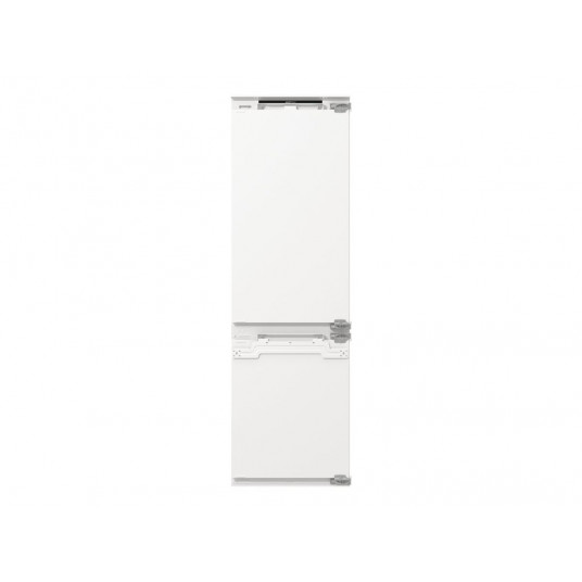Gorenje Refrigerator | NRKI517E42 | Energy efficiency class E | Built-in | Combi | Height 177.2 cm | No Frost system | Fridge net capacity 176 L | Freezer net capacity 76 L | Display | 35 dB | White