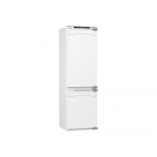 Gorenje Refrigerator | NRKI517E62WF | Energy efficiency class E | Built-in | Combi | Height 177.2 cm | No Frost system | Fridge net capacity 176 L | Freezer net capacity 76 L | Display | 35 dB | White