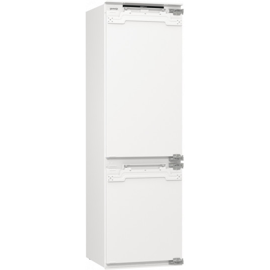 Gorenje Refrigerator | NRKI517E62WF | Energy efficiency class E | Built-in | Combi | Height 177.2 cm | No Frost system | Fridge net capacity 176 L | Freezer net capacity 76 L | Display | 35 dB | White