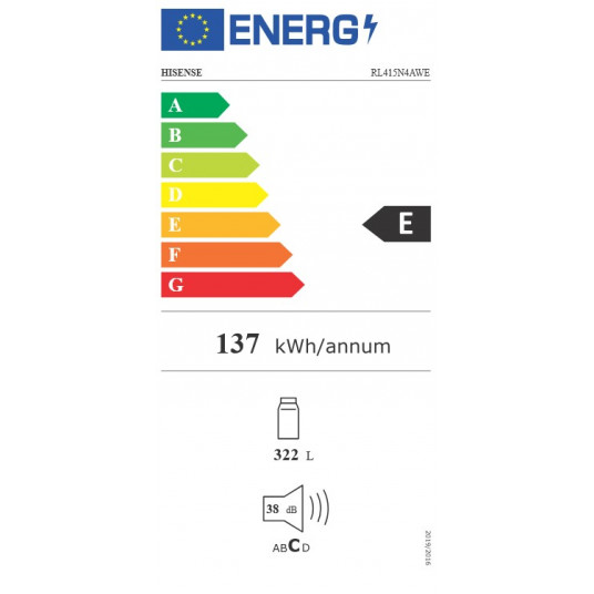 Ledusskapis HISENSE RL415N4AWE + papildus atlaidi