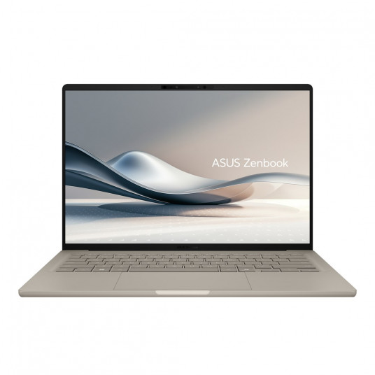 ASUS Zenbook 14 UX3407RA-QD020W X Elite X1E 78 100 14.0" WUXGA OLED 60Hz 400nits spīdums 32GB LPDDR5X SSD1TB Qualcomm Adreno GPU WLAN+BT Cam 70WHrs Win11 Zabriskie Beige