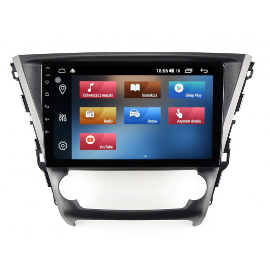 GPS navigācijas radio Toyota Avensis 2015-18 Android