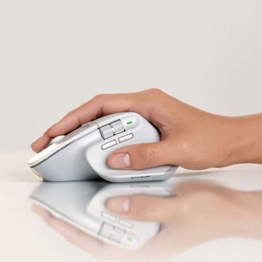 Pele Logitech MX Master 3s Optical Pale Gray