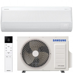 SAMSUNG WALL WIRELESS ARISE Windfree 2,5/3,2 kW gaisa kondicionieru komplekts AR09TXFCAWKNEU + AR09TXFCAWKXEU + AR-EH03E