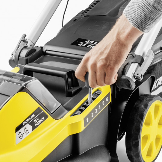 Akumulatora zāles pļāvējs Karcher LMO 5-18 Dual Battery Set (1.445-431.0)