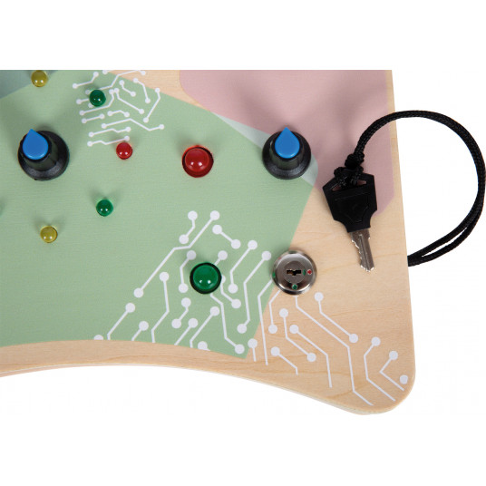 Motor Activity Board LED Light and Switches