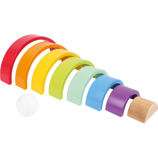 Wooden Building Blocks Large Rainbow