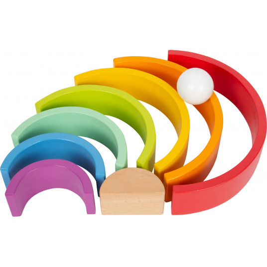 Wooden Building Blocks Large Rainbow