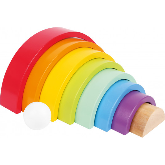 Wooden Building Blocks Large Rainbow