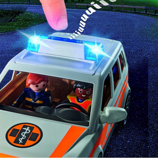 Figures set City Life 71037 Emergency Doctors Car Light & Sound