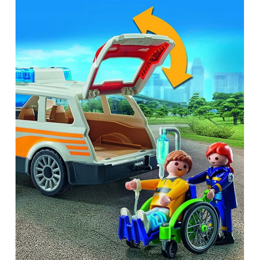 Figures set City Life 71037 Emergency Doctors Car Light & Sound