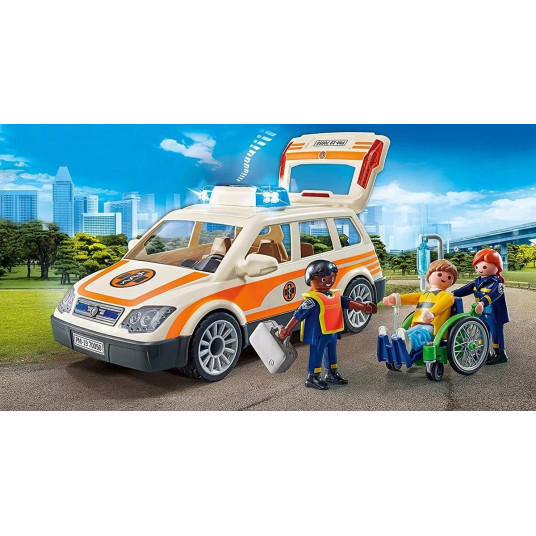 Figures set City Life 71037 Emergency Doctors Car Light & Sound