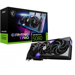 MSI GAMING GEFORCE RTX 5080 16G TRIO OC videokarte NVIDIA 16 GB GDDR7