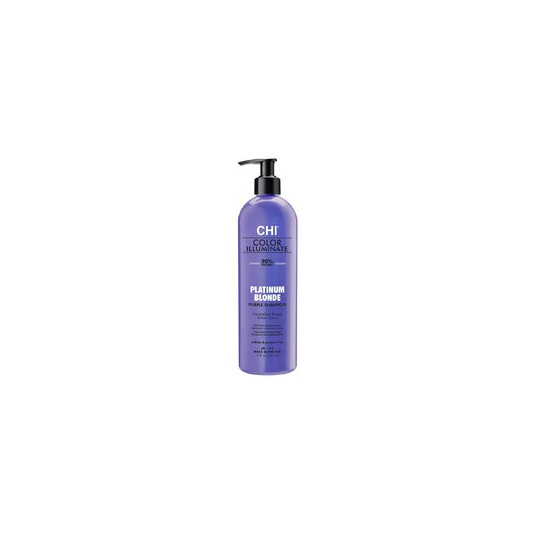 "Farouk Systems Color Illuminate Platinum Blonde Purple Shampoo" - balinošs šampūns platīna blondiem un sirmiem matiem, 739 ml