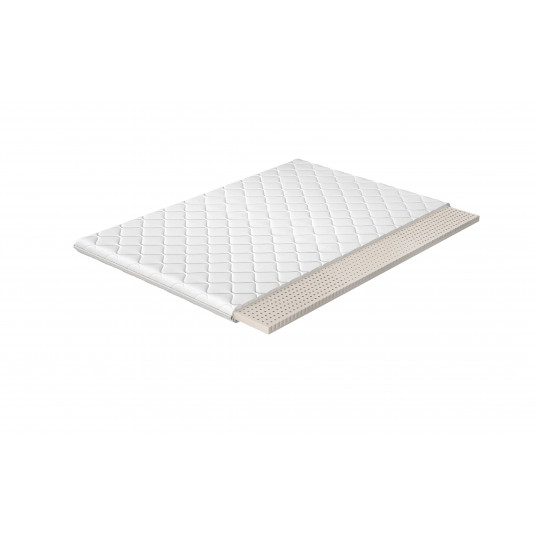 Matracis Latex 180x200 ar hipoalerģisku pārvalku, balts