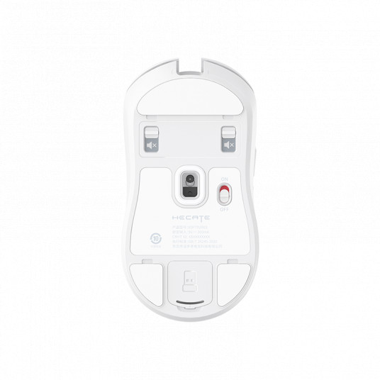 G3M Pro | Spēļu pele | 2.4G/Bluetooth/Wired | Balta
