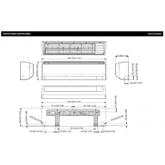 SAMSUNG gaisa kondicionieris Cebu S2 6,5/7,4 kW Multi split iekštelpu bloks