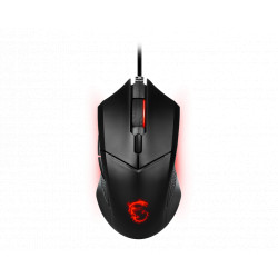 Pele MSI Clutch GM08 Optical Gaming Mouse Black